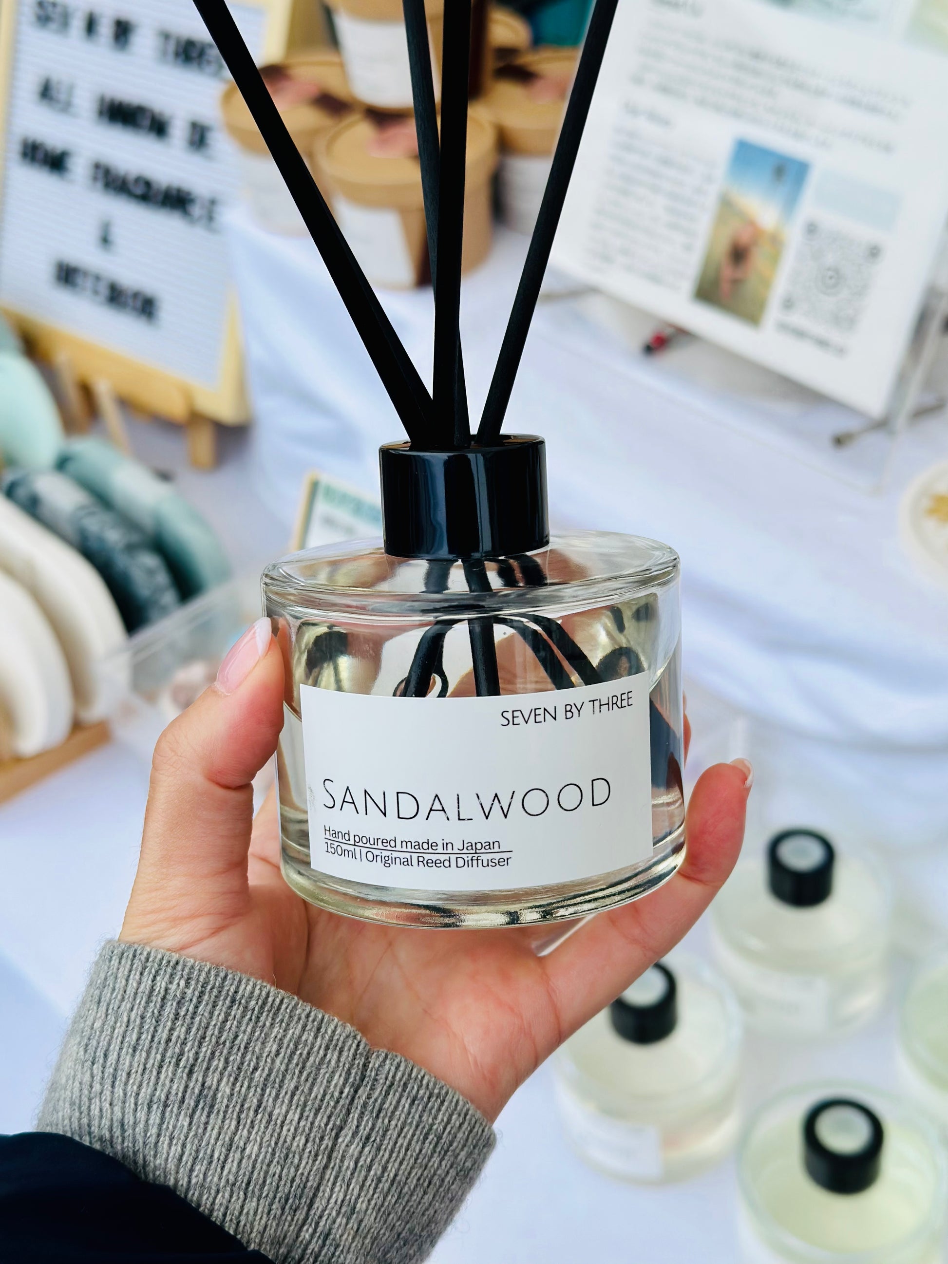 新品Sandrine&Joサンドリーヌアンドジョー リードディフューザー 新品Sandrine&Joサンドリーヌアンドジョー リードディフューザー